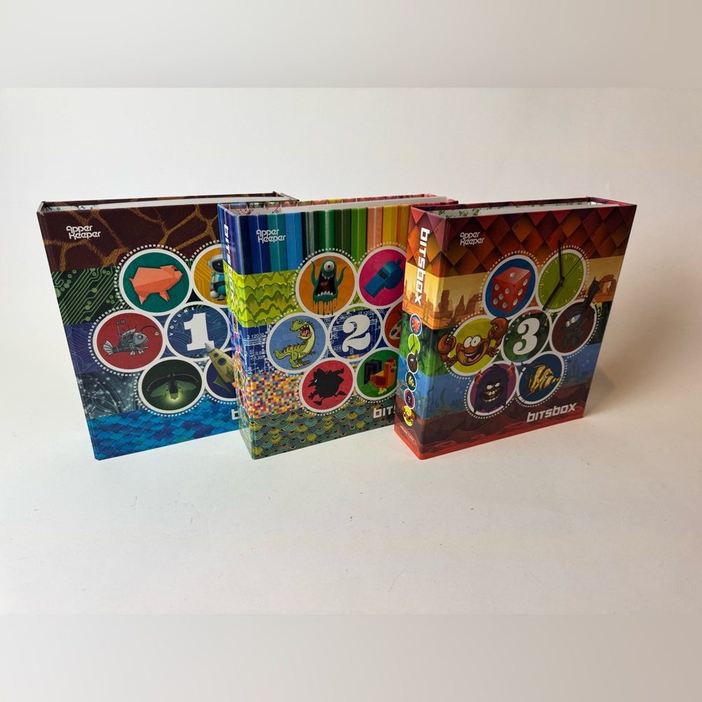 Bitsbox Coding Learning Set. 3 volumes